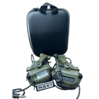 Активные защитные наушники Earmor M32X MARK3 Dual (FG) Olive Mil-Std - изображение 8