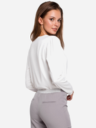 Блузка жіноча Makover K037 S Біла (5903068462863) - зображення 4