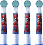 Насадки для електричної зубної щітки Oral-b Braun Kids Spider-Man, 4 шт (8006540805237) - зображення 3