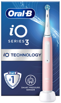 Електрична зубна щітка Oral-b Braun iO 3 Pink (8006540731222) - зображення 1