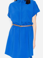 Sukienka koszulowa krótka letnia damska Figl M442 S Niebieska (5901299587096) - obraz 3