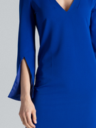 Sukienka ołówkowa damska midi Figl M550 L Niebieska (5902194337564) - obraz 5