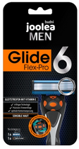 Бритва чоловіча Joolea Men Glide Flex-Pro 6 (4310224001940) - зображення 1