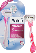 Maszynka do golenia dla kobiet Balea All-in-One Sensation (4058172631887) - obraz 1