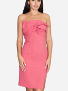 Sukienka krótka letnia damska Figl M571 S Różowa (5902194343626) - obraz 4