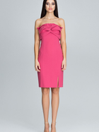 Sukienka damska wieczorowa Figl M571 XL Różowa (5902194343657) - obraz 1