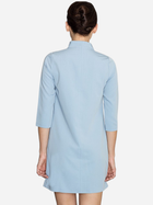 Плаття-сорочка коротке літнє жіноче Lenitif K369 XL Голубе (5902194330251) - зображення 2