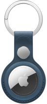 Шкіряний брелок Apple для AirTag с кольцом для ключей Pacific Blue (MT2K3) - зображення 1