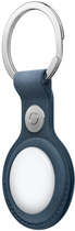 Шкіряний брелок Apple для AirTag с кольцом для ключей Pacific Blue (MT2K3) - зображення 2