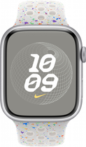 Ремінець Apple Nike Sport Band для Apple Watch 41mm S/M Pure Platinum (MUUK3) - зображення 3