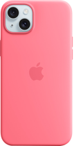 Panel Apple MagSafe Silicone Case dla iPhone'a 15 Plus Pink (MWNE3) - obraz 1