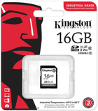 Карта пам'яті Kingston SDHC 16GB Industrial Class 10 UHS-I U3 V30 А1 (SDIT/16GB) - зображення 3
