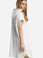 Плаття міді літнє жіноче Made Of Emotion M368 2XL-3XL Екрю (5903068406959) - зображення 4