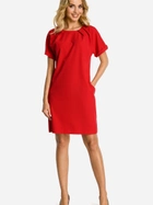 Sukienka T-shirt damska Made Of Emotion M337 L Czerwona (5902041197242) - obraz 1