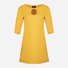Плаття коротке літнє жіноче Lenitif L001 XL Жовте (5902194355698) - зображення 6