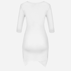 Sukienka wieczorowa krótka damska Lenitif L012 XL Ecru (5902194358132) - obraz 6