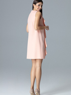 Sukienka krótka letnia damska Figl M622 S Różowa (5902194357081) - obraz 2