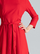 Плаття міді осіннє жіноче Figl M631 L Червоне (5902194361033) - зображення 5