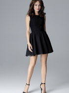 Плаття коротке літнє жіноче Lenitif L024 XL Чорне (5902194363082) - зображення 3