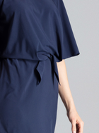 Sukienka tunika damska elegancka Figl M656 S Granatowa (5902194363976) - obraz 8