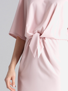 Sukienka tunika damska elegancka Figl M656 M Różowa (5902194364027) - obraz 7