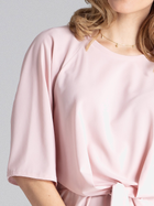 Плаття міді літнє жіноче Figl M656 L Рожеве (5902194364034) - зображення 6