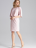 Sukienka tunika damska elegancka Figl M656 XL Różowa (5902194364041) - obraz 3