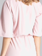 Sukienka tunika damska elegancka Figl M656 XL Różowa (5902194364041) - obraz 8