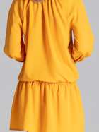 Sukienka tunika damska Figl M661 L-XL Musztardowa (5902194364720) - obraz 7