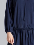 Плаття коротке літнє жіноче Figl M661 L-XL Темно-синє (5902194364683) - зображення 5