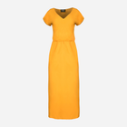 Плаття довге літнє жіноче Figl M668 XL Гірчичне (5902194367967) - зображення 8