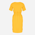 Плаття-футболка міді літнє жіноче Figl M669 XL Гірчичне (5902194368124) - зображення 7