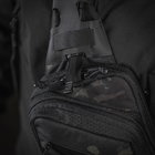 Сумка з липучкою Sling Pistol M-Tac Hex Elite Black/Black Bag - зображення 7