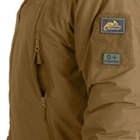 Куртка зимняя m level helikon-tex coyote climashield® apex 7 100g - изображение 5