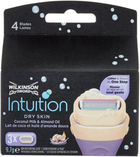 Wymienne wkłady do maszynki do golenia Wilkinson Sword Intuition Dry Skin 3 szt (4027800006830) - obraz 1