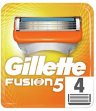 Wymienne wkłady do maszynki do golenia Gillette Fusion 5 4 szt (8001090418395) - obraz 1