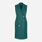 Плаття міді літнє жіноче Lenitif L044 S Зелене (5902194369695) - зображення 7