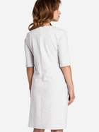 Плаття коротке осіннє жіноче BeWear B033 L Світло-сіре (5902041185331) - зображення 4