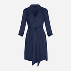 Плаття на запах міді літнє жіноче Figl M680 XL Темно-синє (5902194371926) - зображення 5
