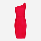 Sukienka ołówkowa damska z rozcięciem Makover K003 2XL Czerwona (5903068457487) - obraz 3