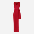 Sukienka wieczorowa letnia damska Makover K026 S Czerwona (5903068461118) - obraz 3