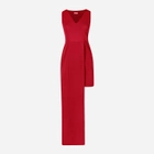 Sukienka damska wieczorowa Makover K026 XL Czerwona (5903068461125) - obraz 3