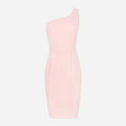 Плаття міді літнє жіноче Makover K003 XL Світло-рожеве (5903068457579) - зображення 3