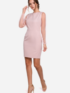 Плаття вечірнє коротке жіноче Makover K032 L Світло-рожеве (5903068462092) - зображення 1