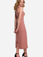 Плаття міді літнє жіноче Makover K046 M Рожеве (5903068480126) - зображення 2