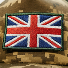 Бейсболка для військових з прапором Британським 5*8см, камуфляж - піксель. Розмір Універсальний - зображення 5