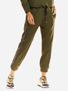 Spodnie dresowe damskie joggery Infinite You M231 M Khaki (5902360546684)