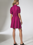 Плаття-сорочка коротке літнє жіноче Figl M739 XL Фуксія (5902194385909) - зображення 2