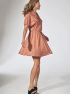 Sukienka koszulowa krótka letnia damska Figl M739 S Pomarańczowa (5902194385916) - obraz 5