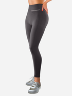 Legginsy sportowe damskie modelujące pośladki Sesto Senso Thermofit XXS/XS Grafitowe (5902385327114)